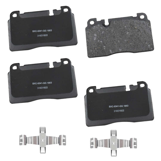 SBC1663 Bendix Premium Ceramic Disc Brake Pads Bendix Canada