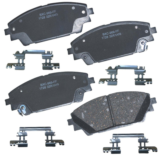 SBC1728 Bendix Premium Ceramic Disc Brake Pads Bendix Canada