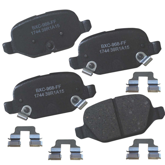 SBC1744 Bendix Premium Ceramic Disc Brake Pads Bendix Canada