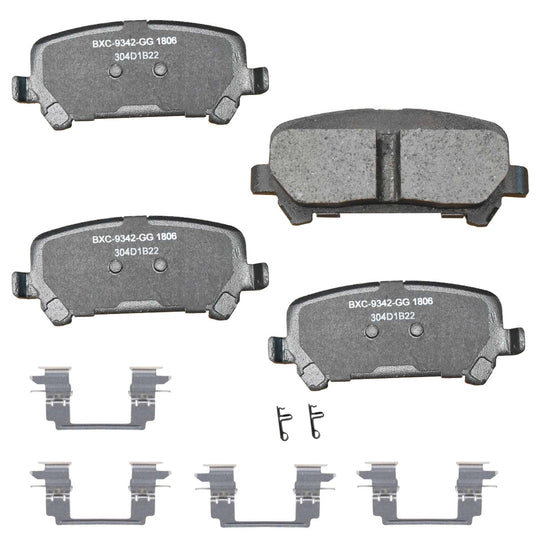 SBC1806 Bendix Premium Ceramic Disc Brake Pads Bendix Canada