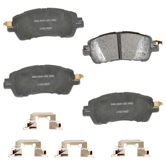 SBC1852 Bendix Premium Ceramic Disc Brake Pads Bendix Canada