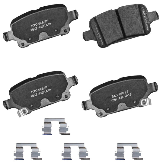 SBC1857 Bendix Premium Ceramic Disc Brake Pads Bendix Canada