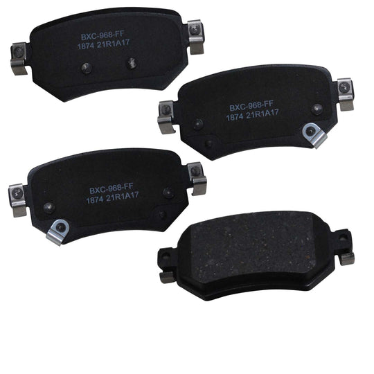 SBC1874 Bendix Premium Ceramic Disc Brake Pads Bendix Canada