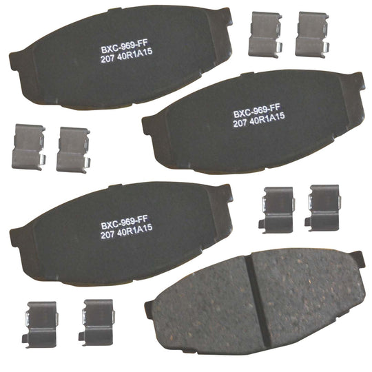 SBC207 Bendix Premium Ceramic Disc Brake Pads Bendix Canada