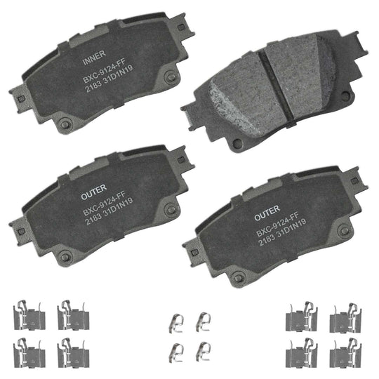 SBC2183 Bendix Premium Ceramic Disc Brake Pads Bendix Canada