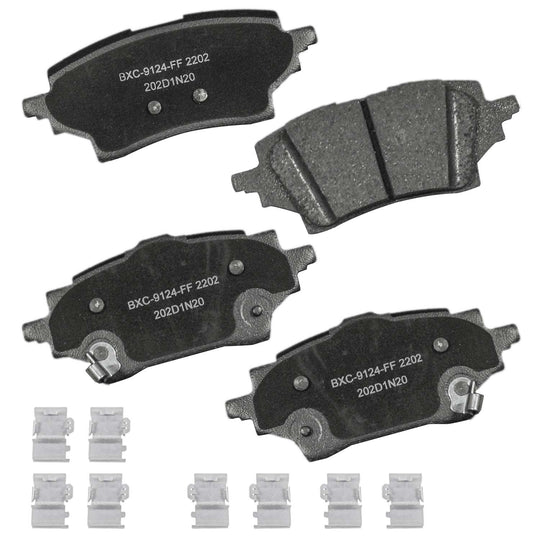 SBC2202 Bendix Premium Ceramic Disc Brake Pads Bendix Canada