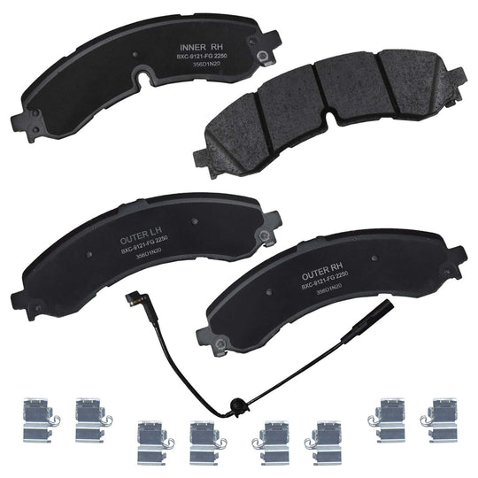 SBC2250 Bendix Premium Ceramic Disc Brake Pads Bendix Canada