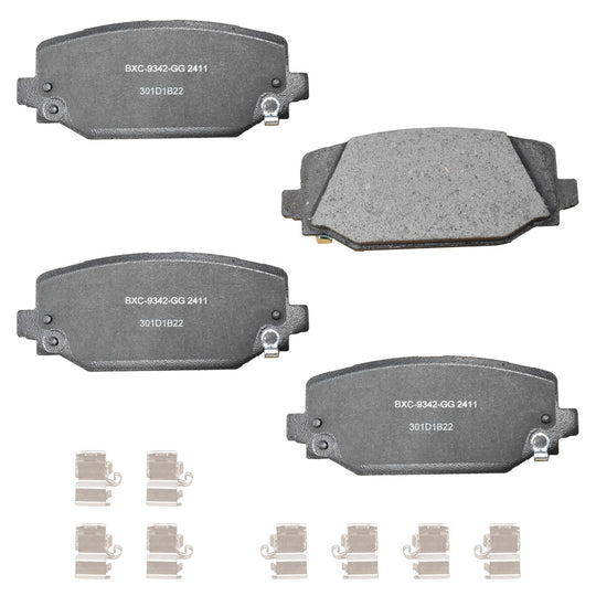 SBC2411 Bendix Premium Ceramic Disc Brake Pads Bendix Canada