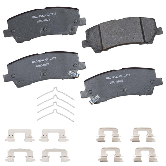 SBC2412 Bendix Premium Ceramic Disc Brake Pads Bendix Canada