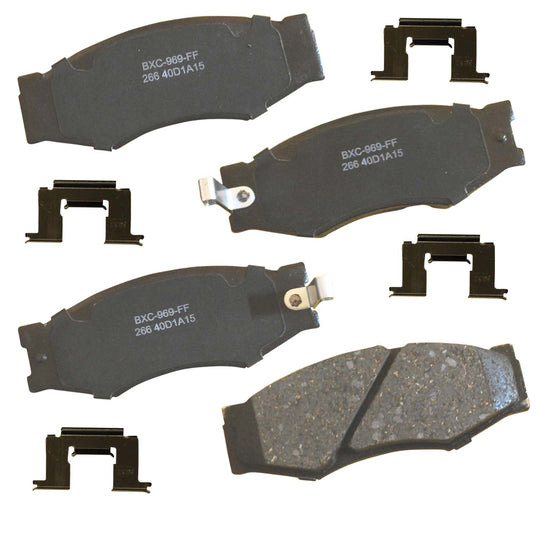 SBC266 Bendix Premium Ceramic Disc Brake Pads Bendix Canada