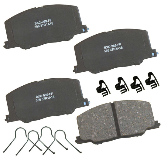 SBC356 Bendix Premium Ceramic Disc Brake Pads Bendix Canada