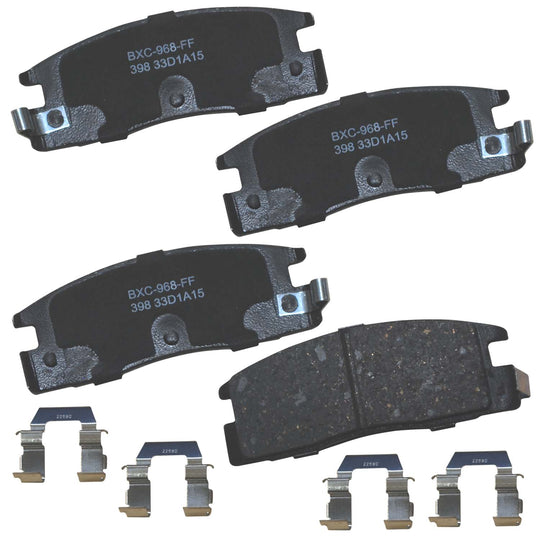 SBC398 Bendix Premium Ceramic Disc Brake Pads Bendix Canada