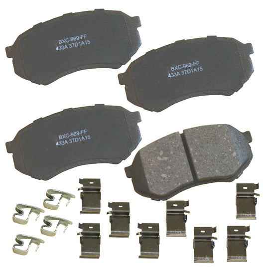 SBC433A Bendix Premium Ceramic Disc Brake Pads Bendix Canada