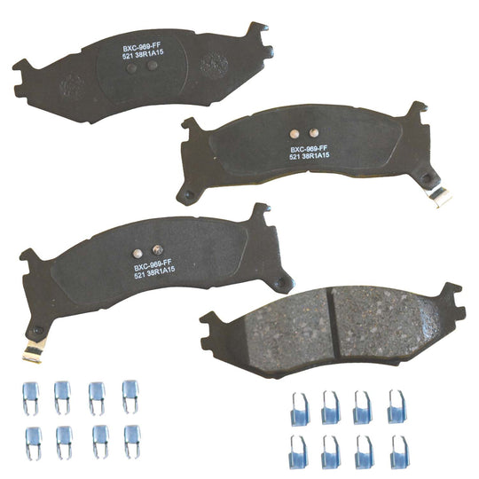 SBC521 Bendix Premium Ceramic Disc Brake Pads Bendix Canada