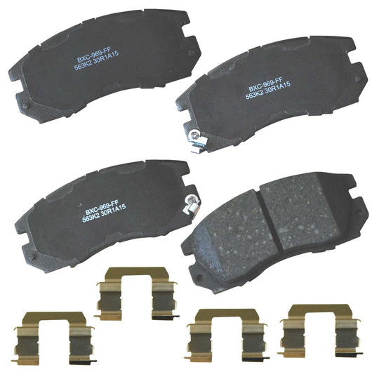 SBC563K2 Bendix Premium Ceramic Disc Brake Pads Bendix Canada
