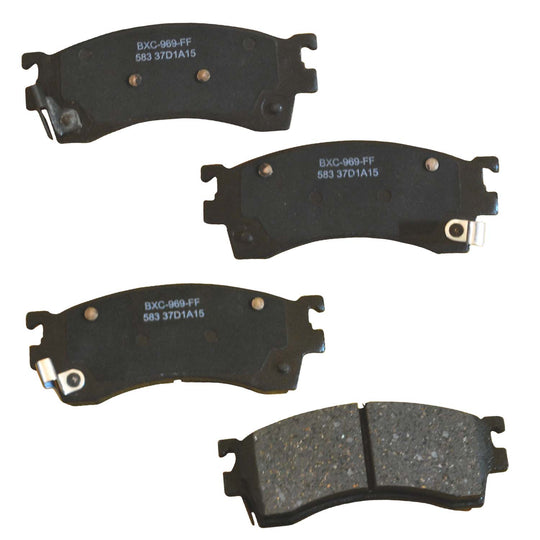 SBC583 Bendix Premium Ceramic Disc Brake Pads Bendix Canada