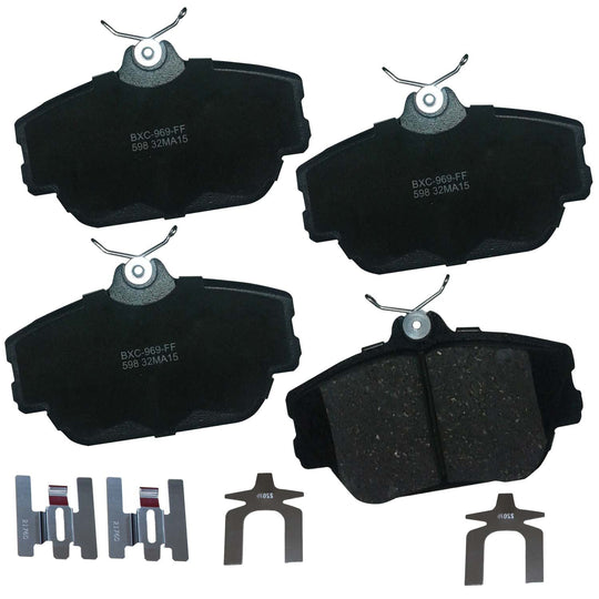 SBC598 Bendix Premium Ceramic Disc Brake Pads Bendix Canada