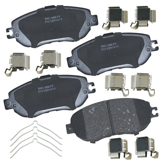 SBC612 Bendix Premium Ceramic Disc Brake Pads Bendix Canada