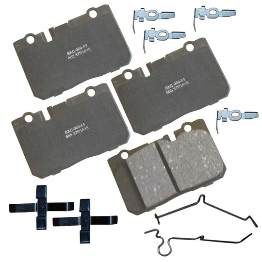 SBC665 Bendix Premium Ceramic Disc Brake Pads Bendix Canada