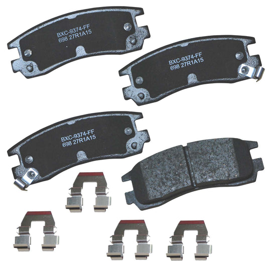 SBC698 Bendix Premium Ceramic Disc Brake Pads Bendix Canada