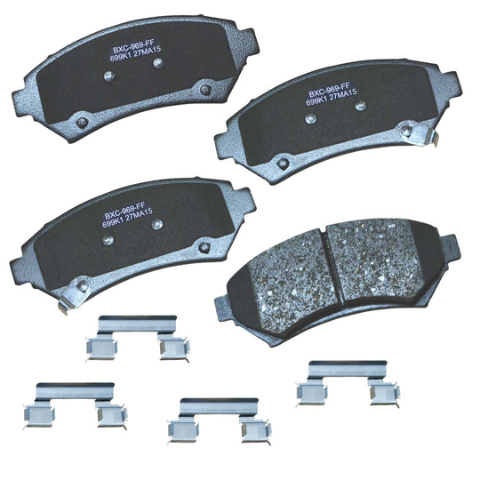 SBC699K1 Bendix Premium Ceramic Disc Brake Pads Bendix Canada