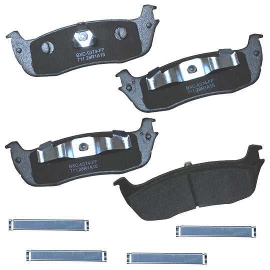 SBC711 Bendix Premium Ceramic Disc Brake Pads Bendix Canada