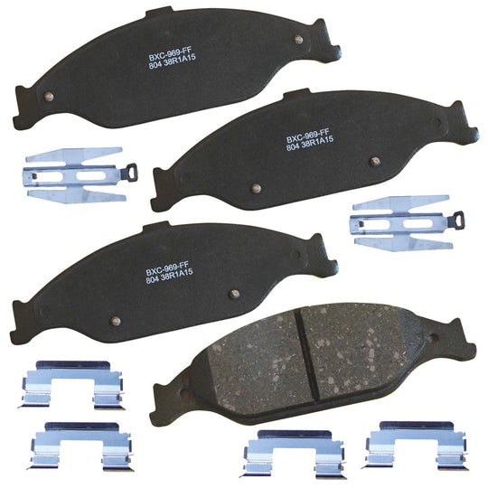 SBC804 Bendix Premium Ceramic Disc Brake Pads Bendix Canada