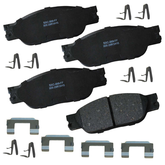 SBC805 Bendix Premium Ceramic Disc Brake Pads Bendix Canada