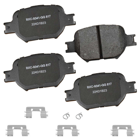 SBC817 Bendix Premium Ceramic Disc Brake Pads Bendix Canada
