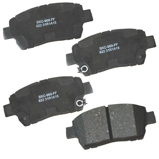 SBC822 Bendix Premium Ceramic Disc Brake Pads Bendix Canada