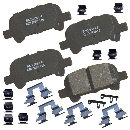 SBC828 Bendix Premium Ceramic Disc Brake Pads Bendix Canada