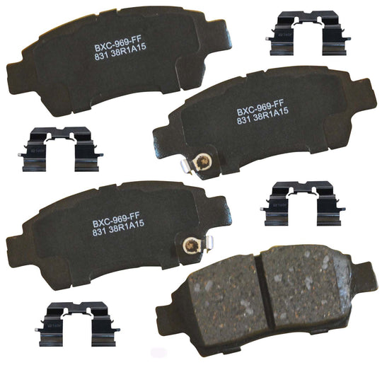 SBC831 Bendix Premium Ceramic Disc Brake Pads Bendix Canada
