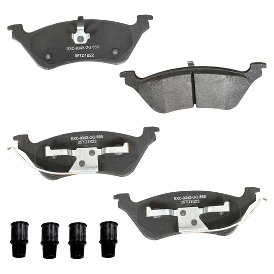 SBC858 Bendix Premium Ceramic Disc Brake Pads Bendix Canada