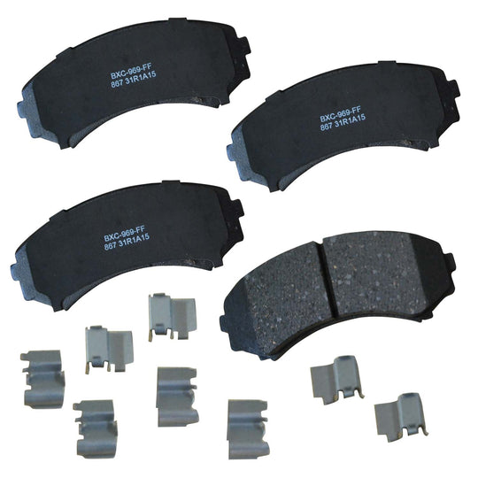 SBC867 Bendix Premium Ceramic Disc Brake Pads Bendix Canada
