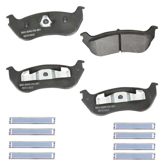 SBC881 Bendix Premium Ceramic Disc Brake Pads Bendix Canada