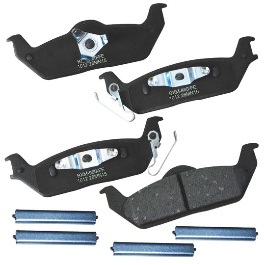 SBM1012 Bendix Premium Semi-Metallic Disc Brake Pads Bendix Canada