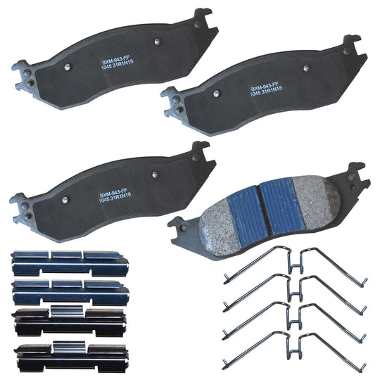 SBM1045 Bendix Premium Semi-Metallic Disc Brake Pads Bendix Canada