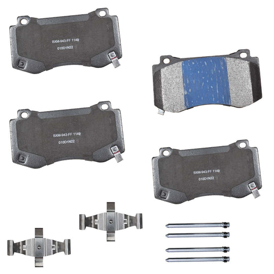 SBM1149 Bendix Premium Semi-Metallic Disc Brake Pads Bendix Canada