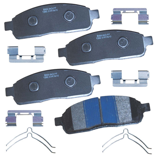 SBM1392 Bendix Premium Semi-Metallic Disc Brake Pads Bendix Canada