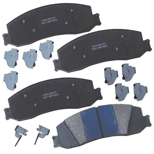 SBM1631 Bendix Premium Semi-Metallic Disc Brake Pads Bendix Canada