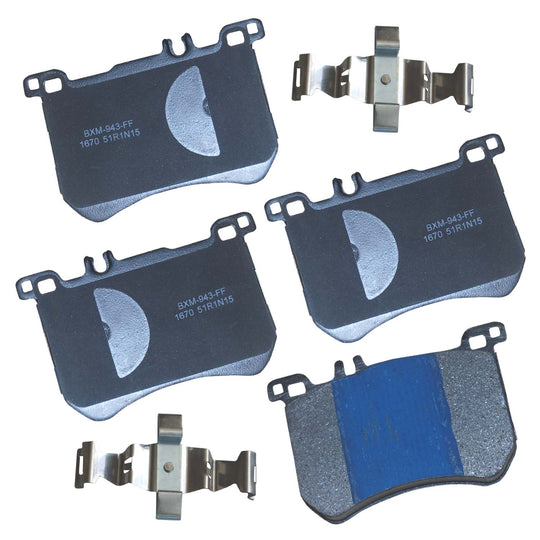 SBM1670 Bendix Premium Semi-Metallic Disc Brake Pads Bendix Canada