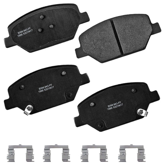 SBM1886 Bendix Premium Semi-Metallic Disc Brake Pads Bendix Canada