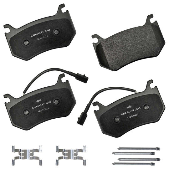 SBM2043 Bendix Premium Semi-Metallic Disc Brake Pads Bendix Canada