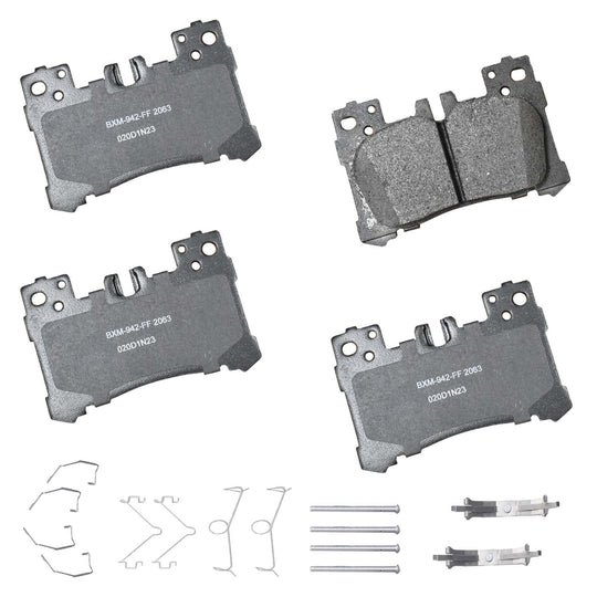 SBM2063 Bendix Premium Semi-Metallic Disc Brake Pads Bendix Canada