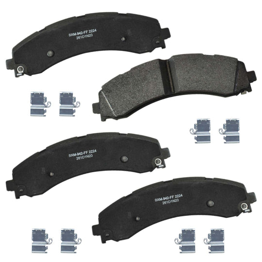 SBM2224 Bendix Premium Semi-Metallic Disc Brake Pads Bendix Canada