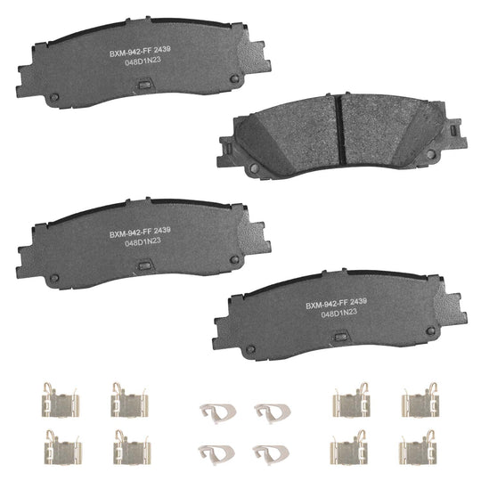 SBM2439 Bendix Premium Semi-Metallic Disc Brake Pads Bendix Canada
