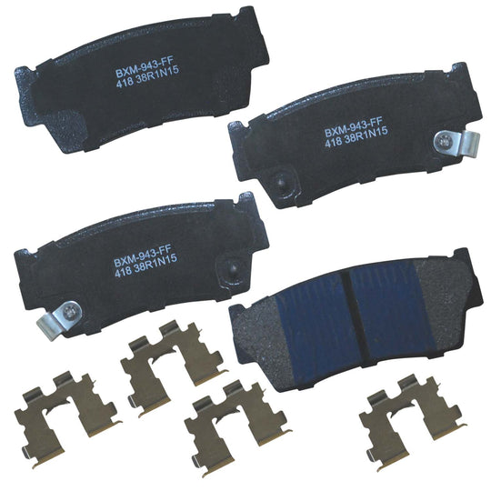 SBM418 Bendix Premium Semi-Metallic Disc Brake Pads Bendix Canada