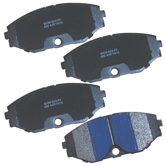 SBM486 Bendix Premium Semi-Metallic Disc Brake Pads Bendix Canada