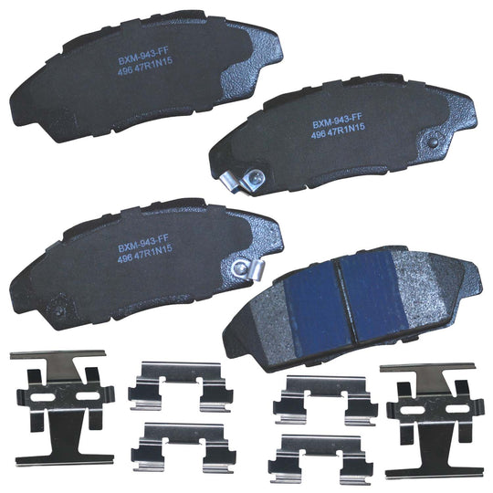 SBM496 Bendix Premium Semi-Metallic Disc Brake Pads Bendix Canada