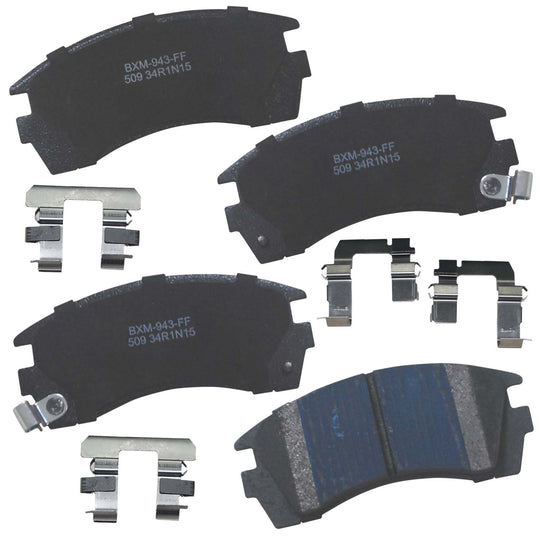 SBM509 Bendix Premium Semi-Metallic Disc Brake Pads Bendix Canada